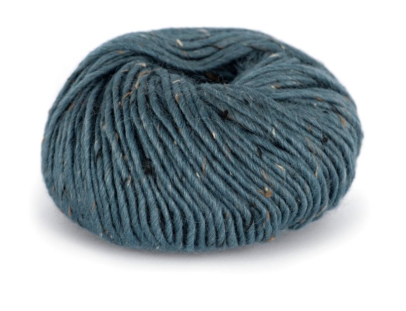 104 Alpakka Tweed Blå